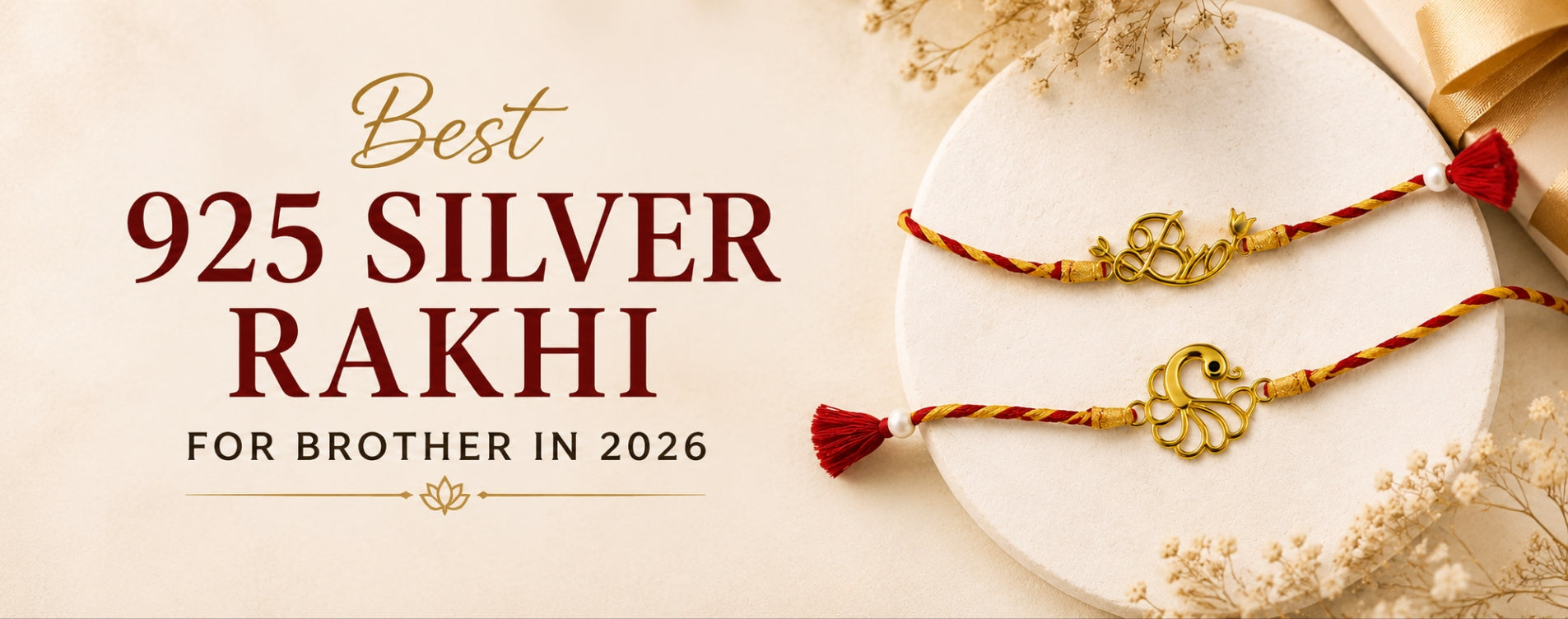 Best 925 Silver Rakhi for Brother in 2026: A Gift of Love, Tradition, and Lasting Value