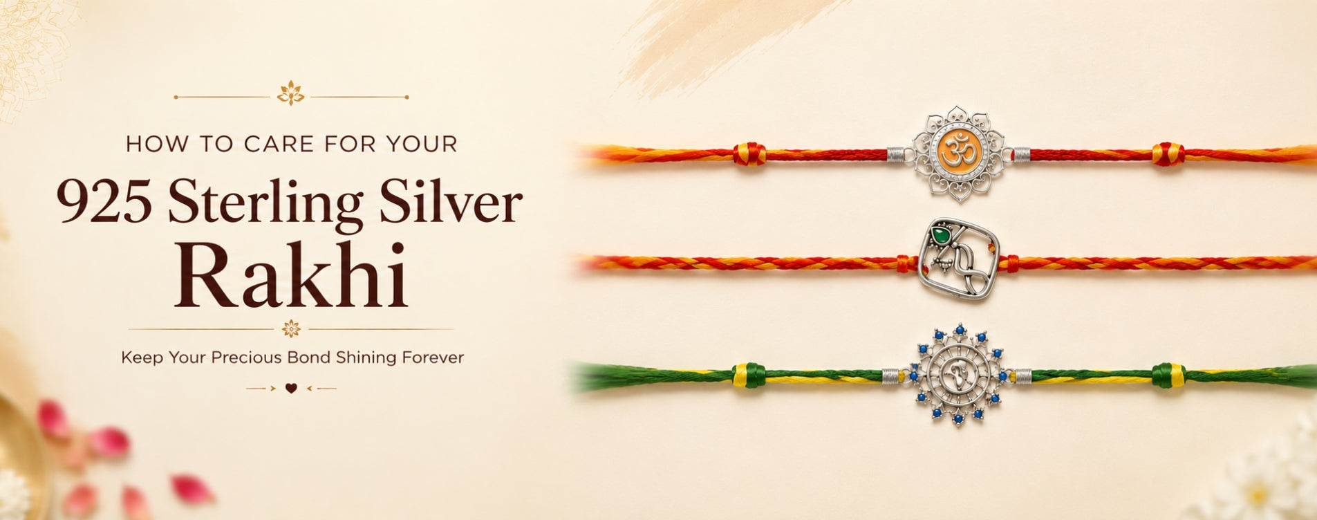 How to Care for Your 925 Sterling Silver Rakhi After Raksha Bandhan