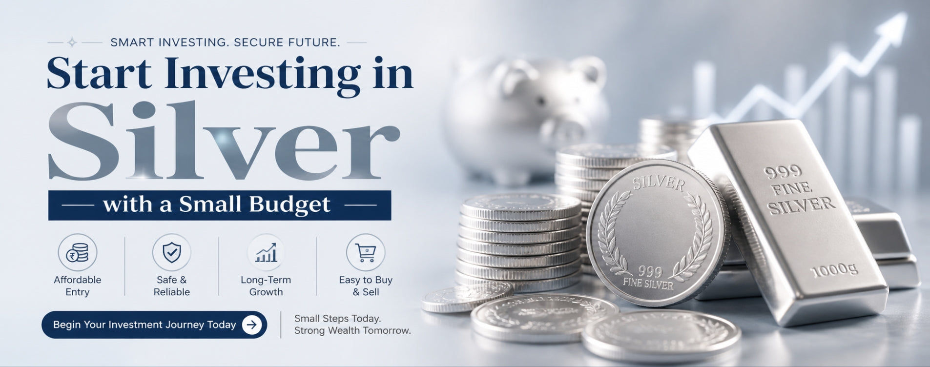 How to Start Investing in Silver with a Small Budget
