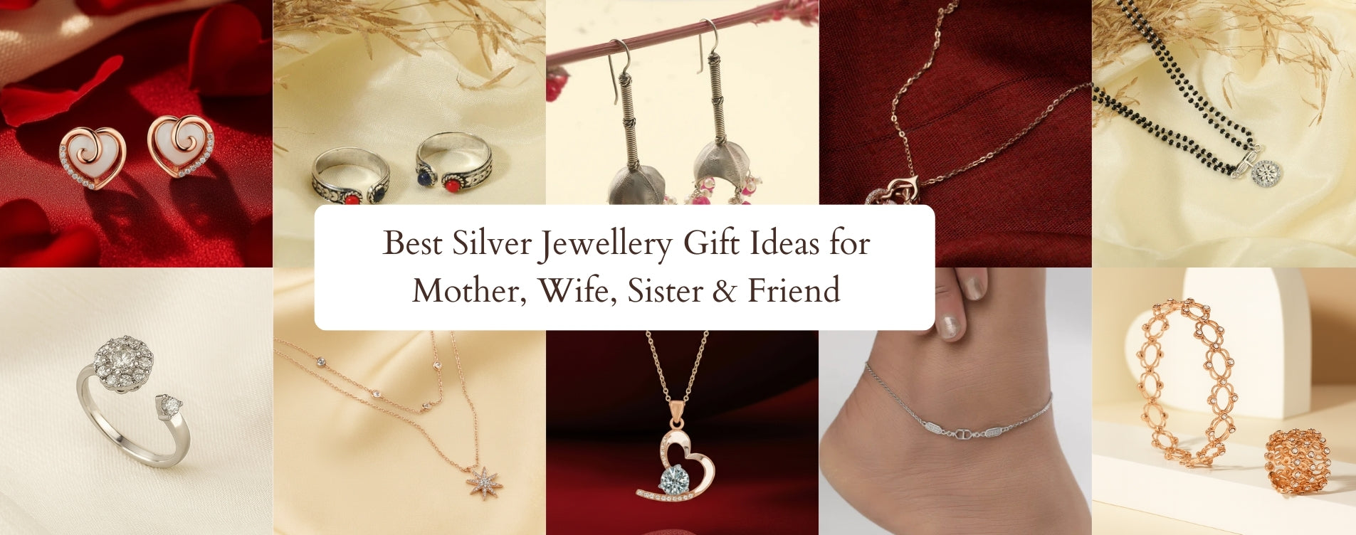 Best Silver Jewellery Gift Ideas for Mother, Wife, Sister & Friend