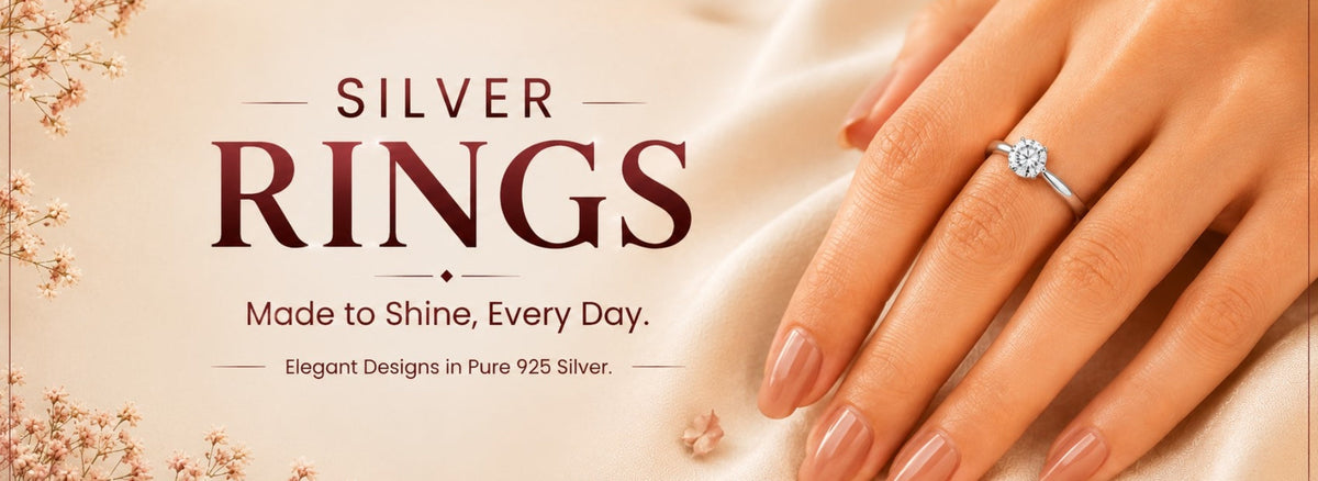 Buy Silver Rings Online | Silver Rings for Women & Men