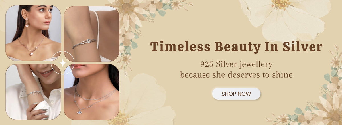 Buy Women’s 925 Sterling Silver Jewellery Online | Silviya