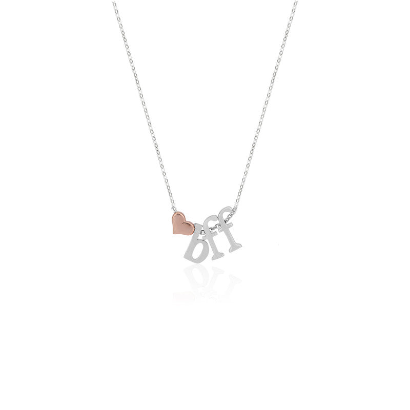 925 Silver Best Friend Necklace