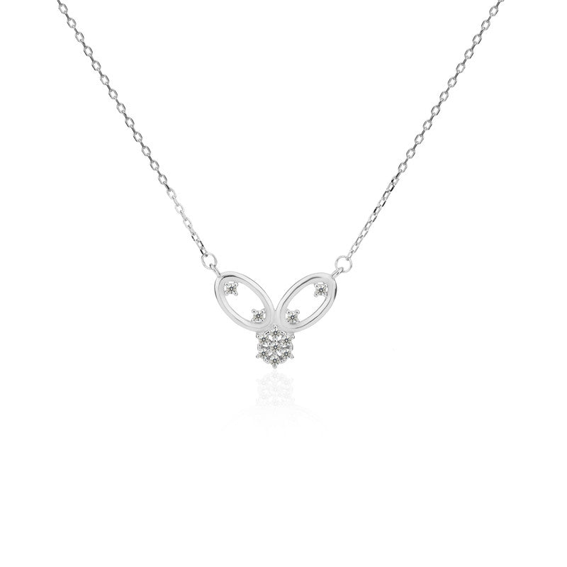 925 Silver Bow Pendant