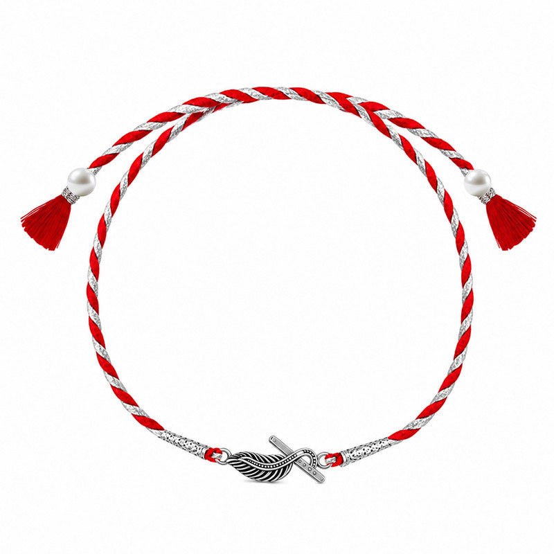 Silver Bansuri Rakhi for Brother with Roli Chawal