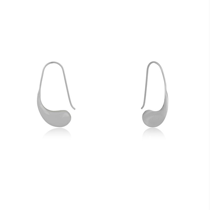 925 Silver Cashew Nut Earrings