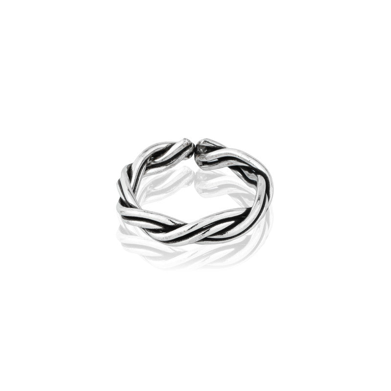 925 Silver Twist Antique Ring