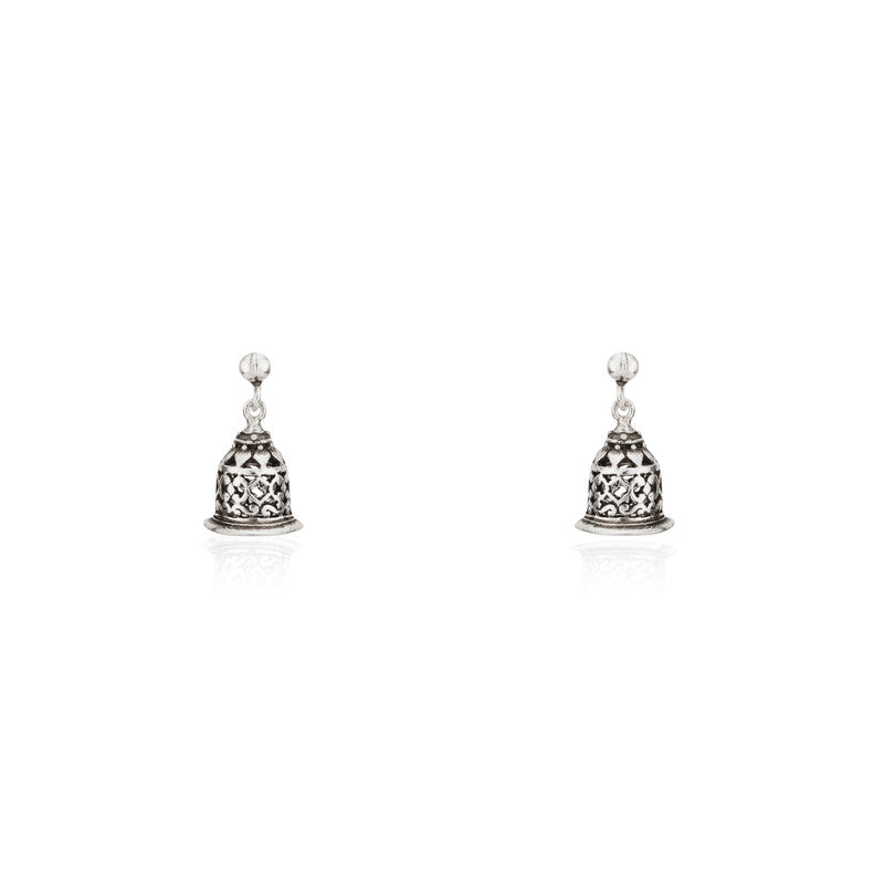 925 Silver Bell Shape Jhumki