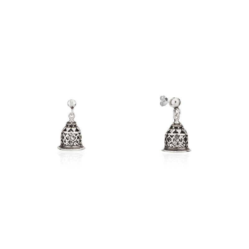 925 Silver Bell Shape Jhumki