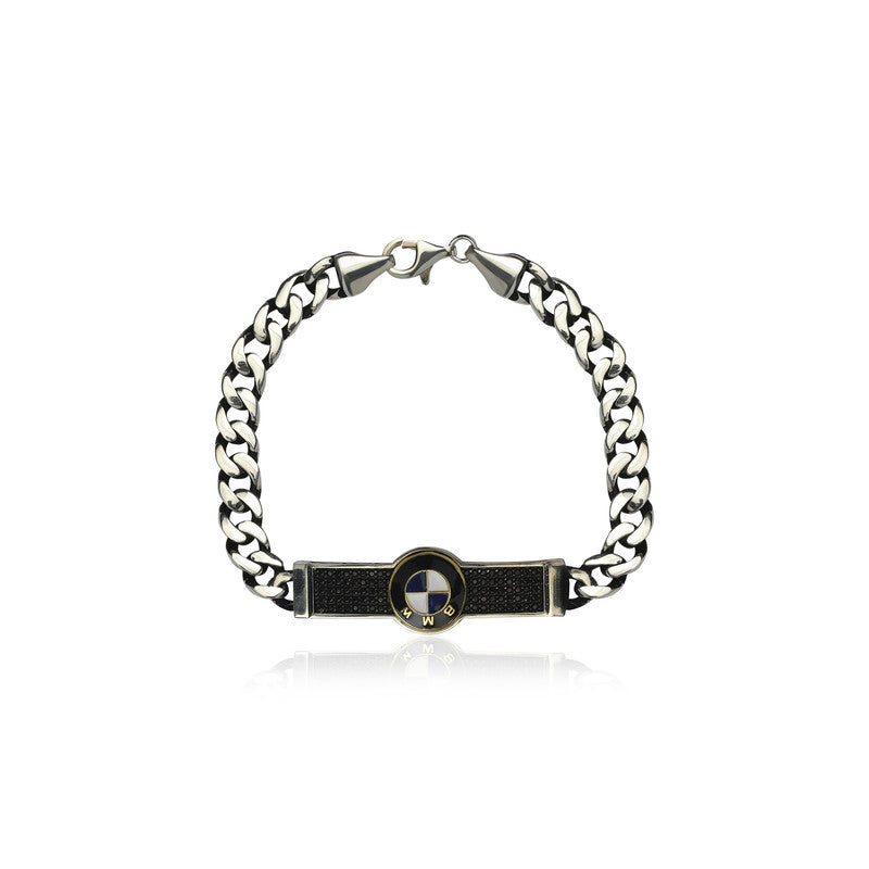 925 Silver Stylish Men Bracelet