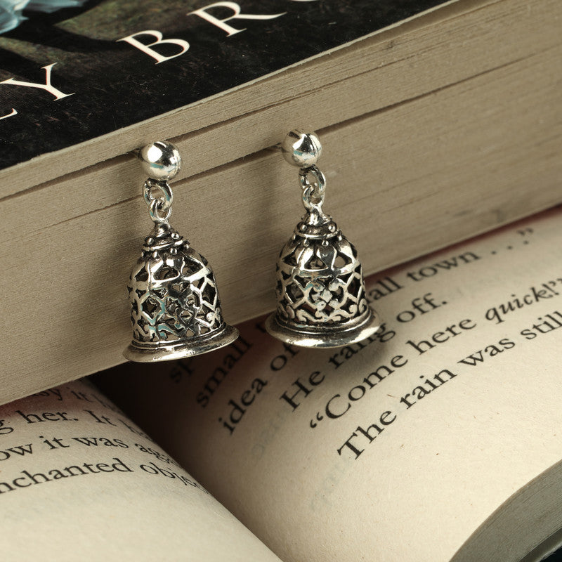 925 Silver Bell Shape Jhumki