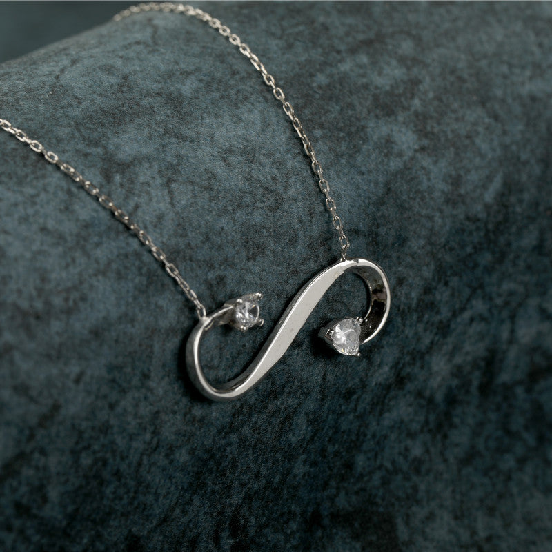 925 Silver S-Shape Pendant