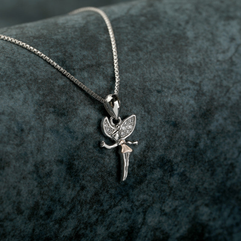 925 Silver Fairy Pendant