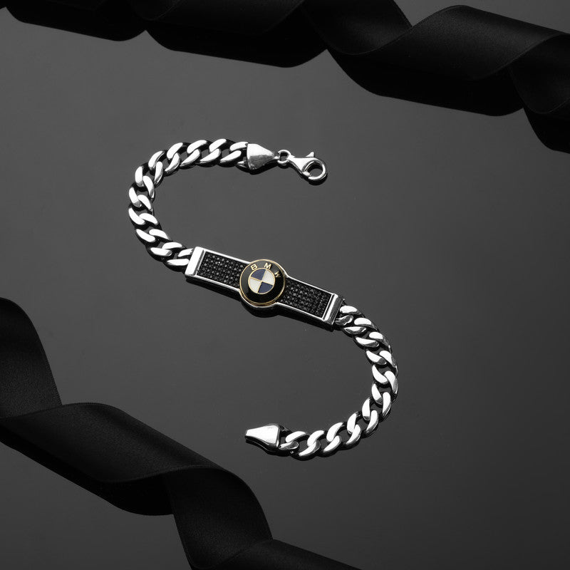 925 Silver Stylish Men Bracelet