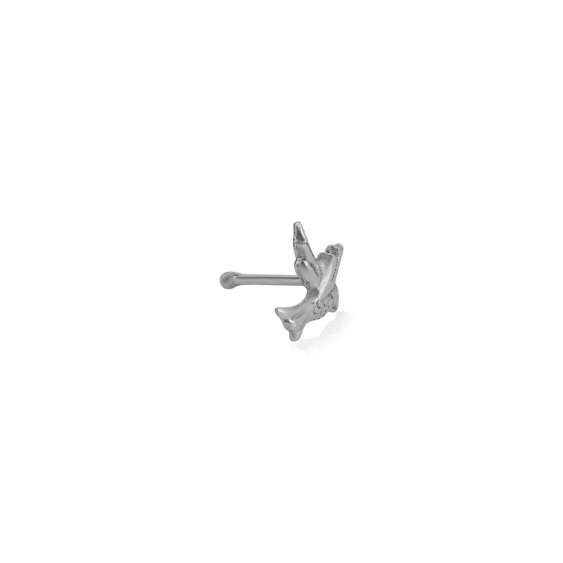 925 Sterling Silver Bird Nose Pin