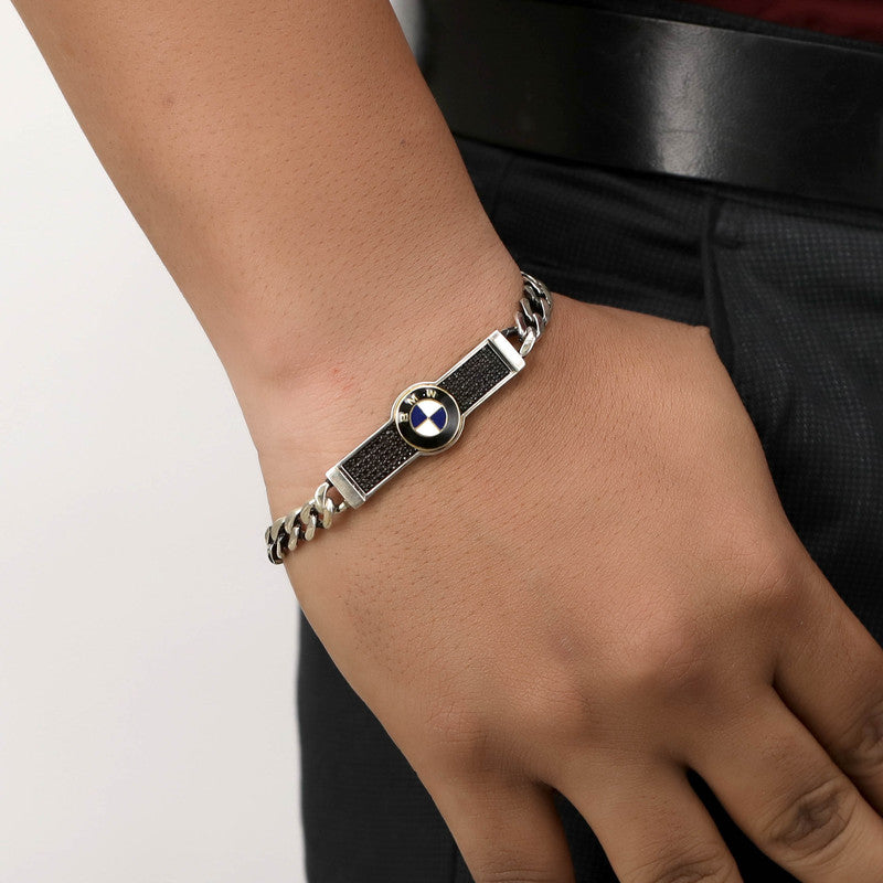 925 Silver Stylish Men Bracelet