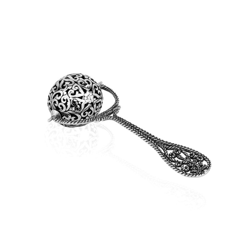 Silver Rattle Toy for Baby