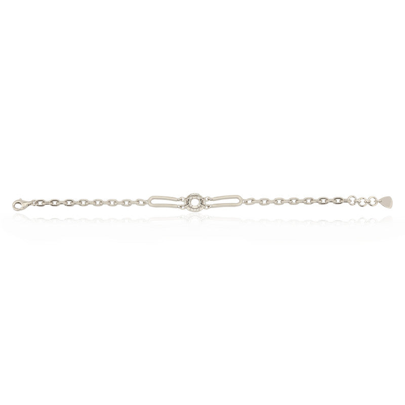 Shimmering 925 Silver Butterfly Charm Bracelet – Trendy festive accessory for gifting.
