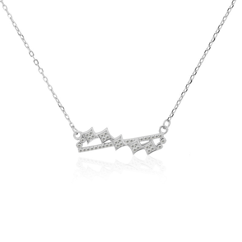Sparkling 925 Silver Diamond Cut Pendant – elegant festive silver jewelry gift for Diwali, Rakhi, weddings, and anniversaries.