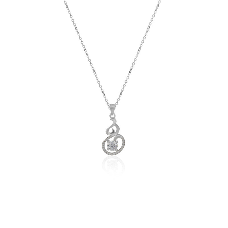 925 Silver Immense Love Pendant for festive gifting