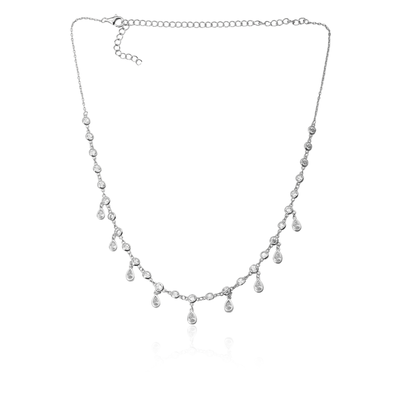 Prop image of 925 Silver Queens Necklace – classic sterling silver jewellery with refined finish