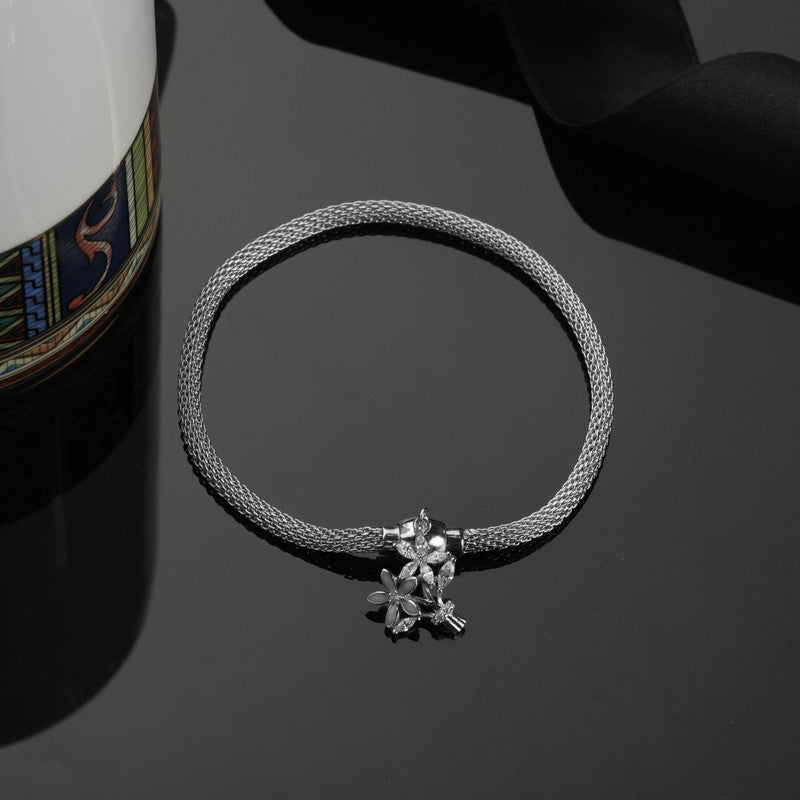 Festive 925 Silver Tree of Life Bracelet – Ideal Diwali gift and Navratri silver jewelry