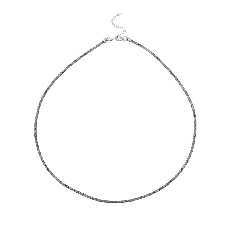 925 Sterling Silver Python Chain Necklace for Men – Heavy Designer Snake Style Silver Chain