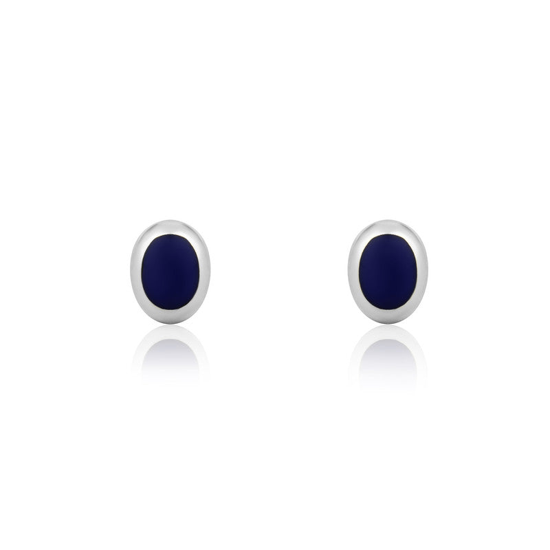 925 silver oval hoop earrings for women – elegant festive jewellery for Diwali, Navratri, and wedding celebrations.