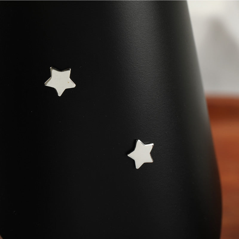 925 sterling silver star earrings – stylish festive gift for Christmas, New Year, and wedding season.