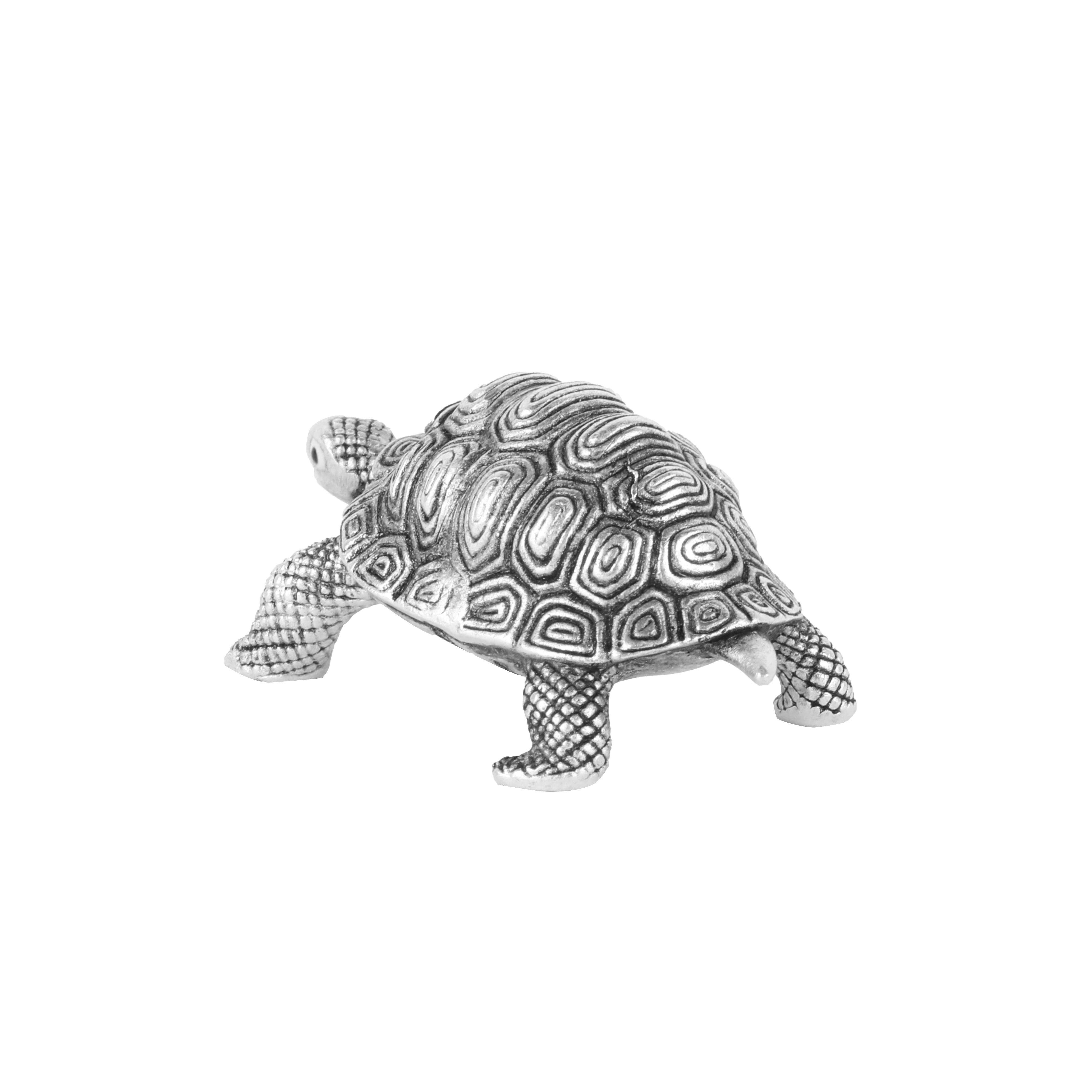 925 Silver 3D Tortoise for Good Luck