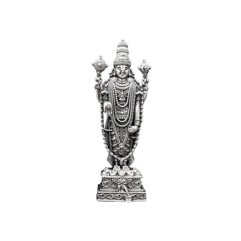 925 Silver Tirupati Balaji 3D Idol