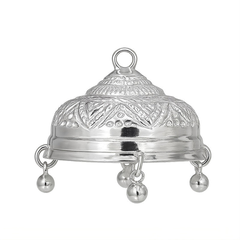 925 Pure Silver Mandir Chattar for Navratri Puja & Temple