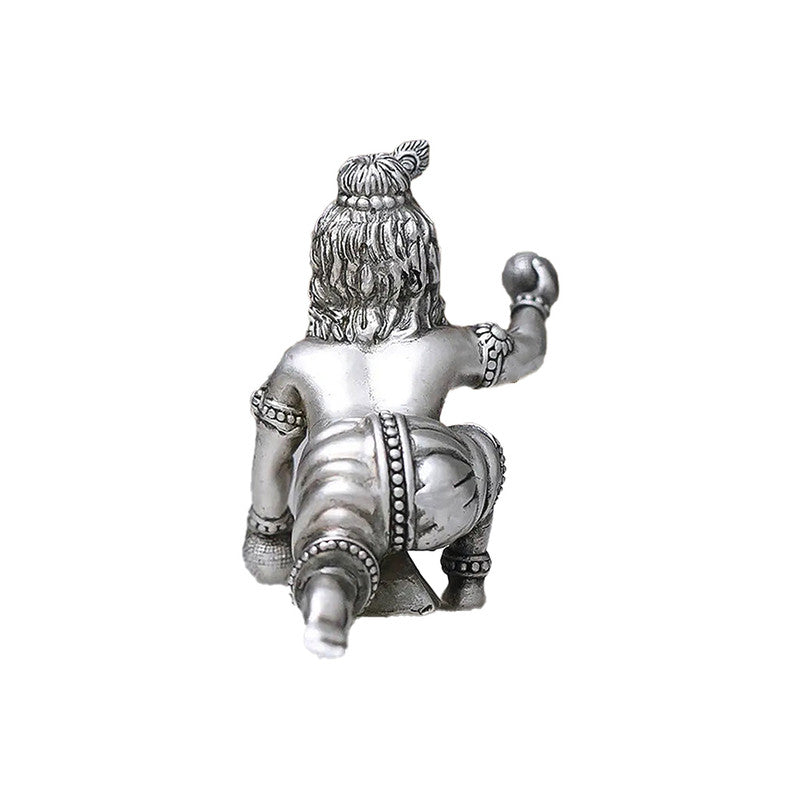 925 Silver Little Kanha Ji 3D Idol