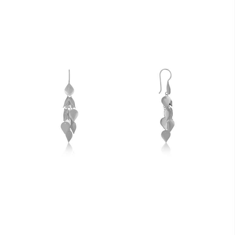 925 Silver Oceanic Hearts Earrings product image – classic sterling silver jewellery with polished finish.