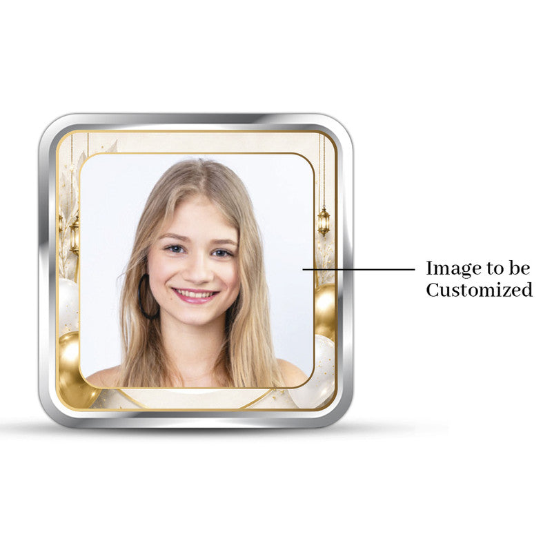 Happy 16th Birthday Customized 999 Pure Silver Square Coin
