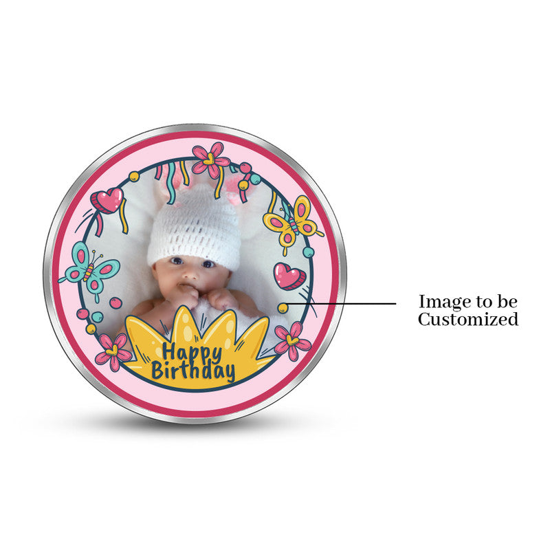 A Gift of Love Round 999 Pure Silver Birthday Coin