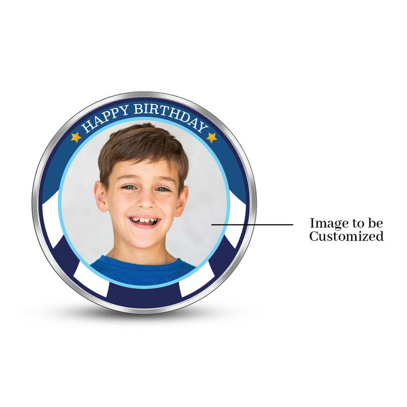 Celebrate in Silver Round 999 Pure Birthday Custom Coin Gift