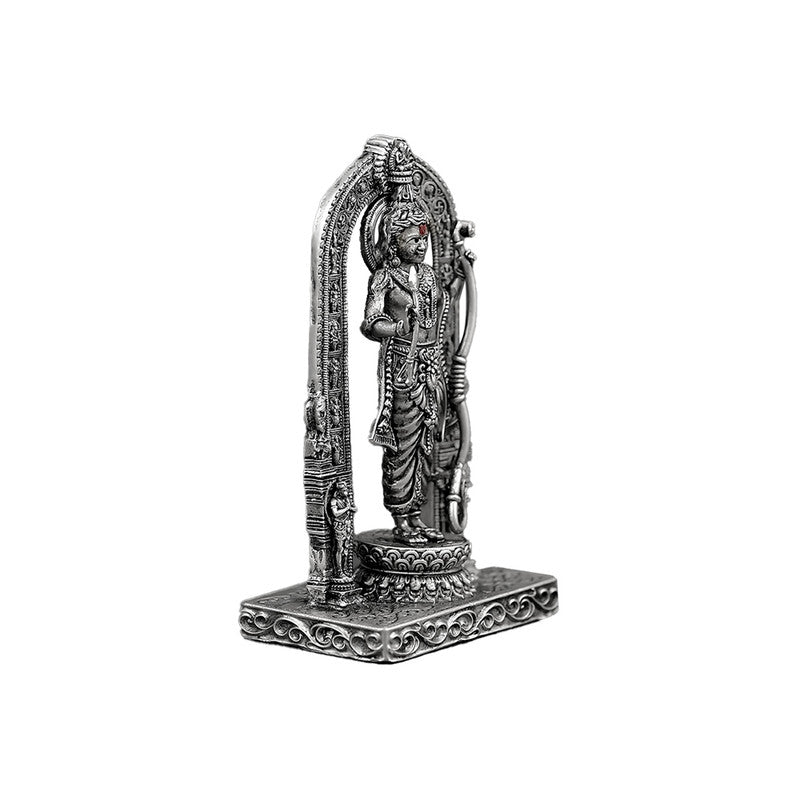 925 Silver Ram Lalla Virajmaan 3D Idol