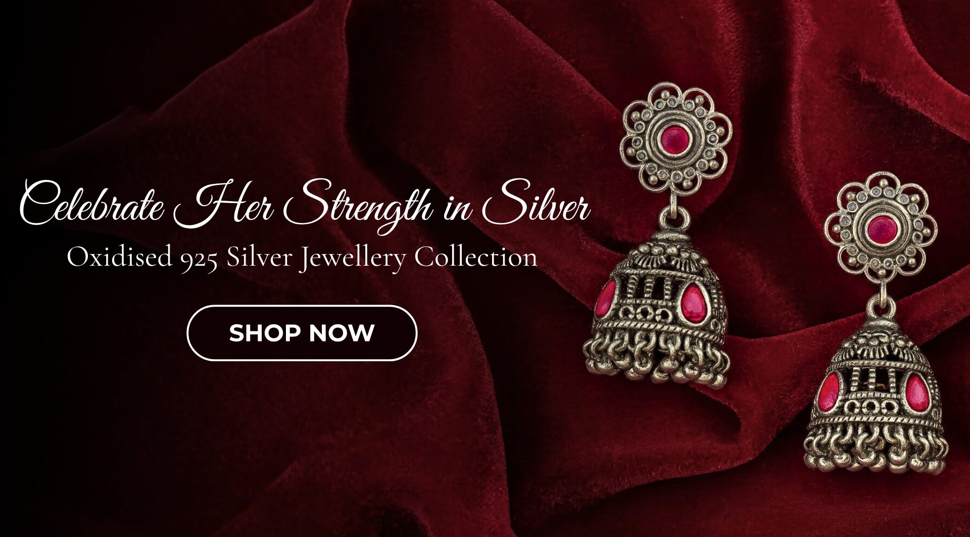 925 silver oxidised jewellery 