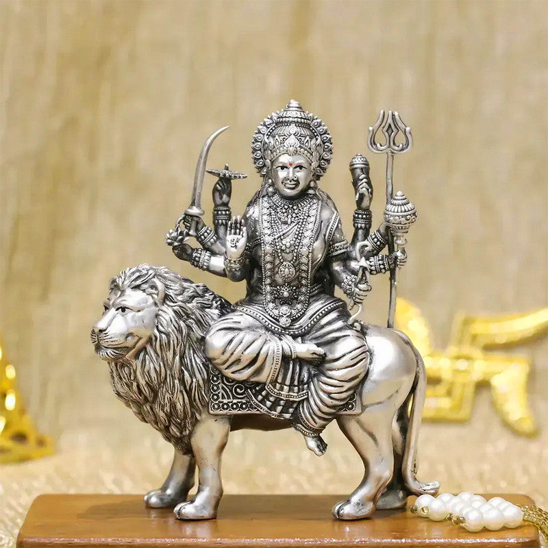 925 Silver Durga mata idol, navratri special
