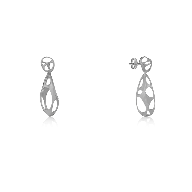 925 Silver Fancy Falls Earrings product image – classic sterling silver jewellery with polished finish.