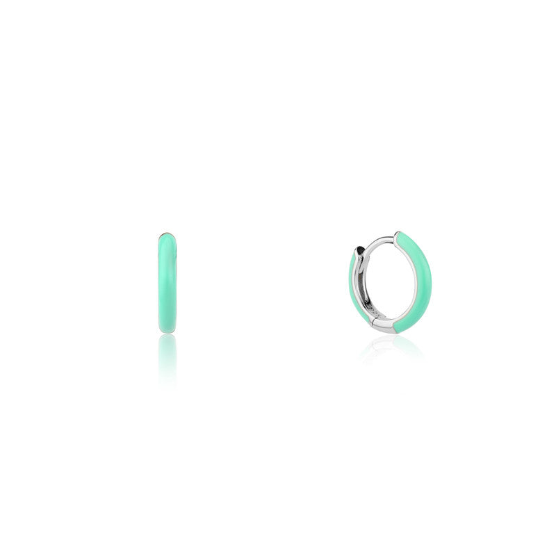 Pure sterling silver Bali hoop earrings – minimalist festive jewellery for women, ideal for Diwali, Navratri, and gifting.