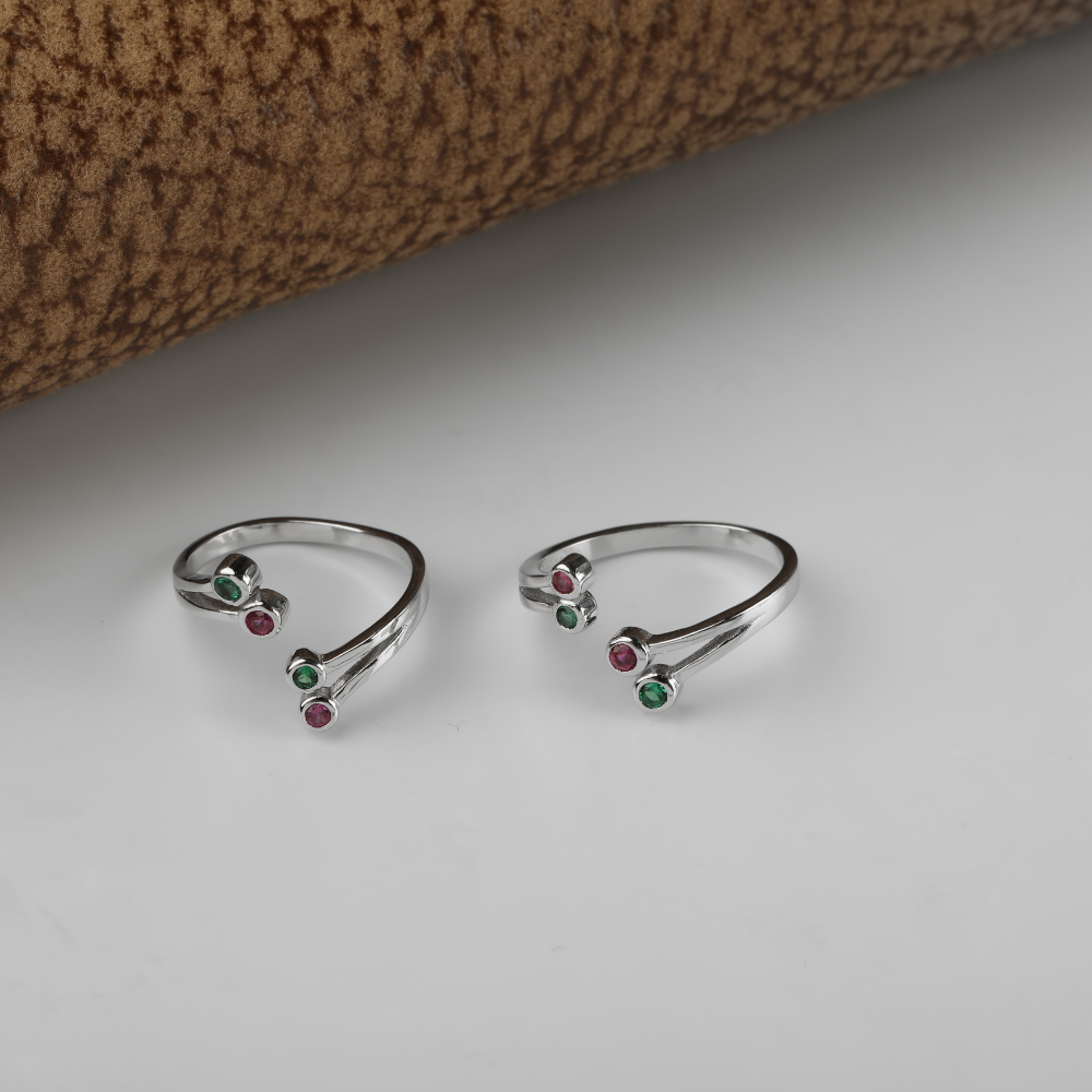 925 silver toe rings