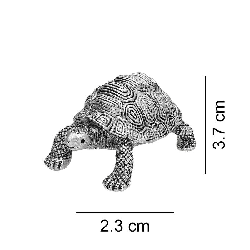 925 Silver 3D Tortoise for Good Luck