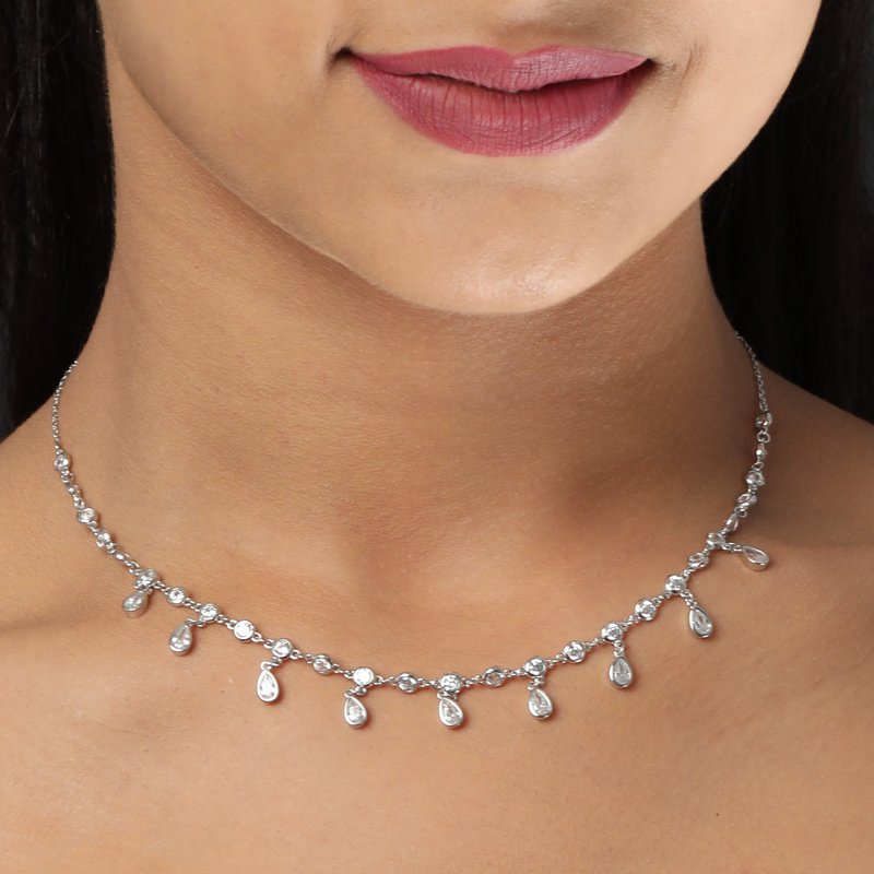 925 Silver Queens Necklace