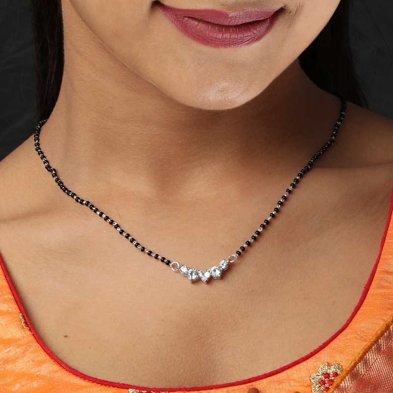 925 Silver Love Shine Mangalsutra