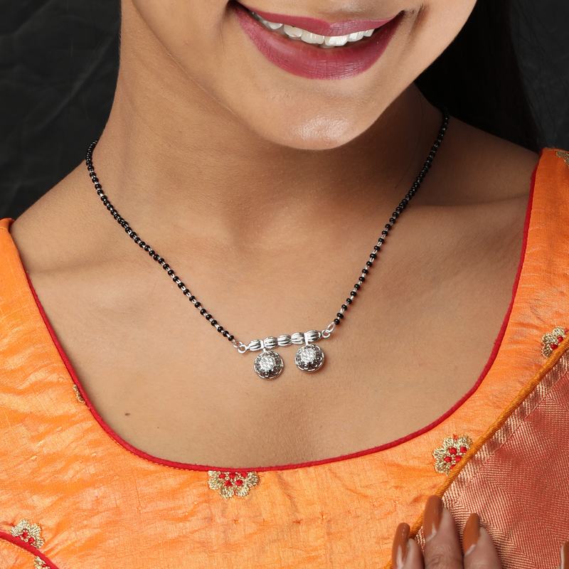 925 Silver Flame of Destiny Mangalsutra