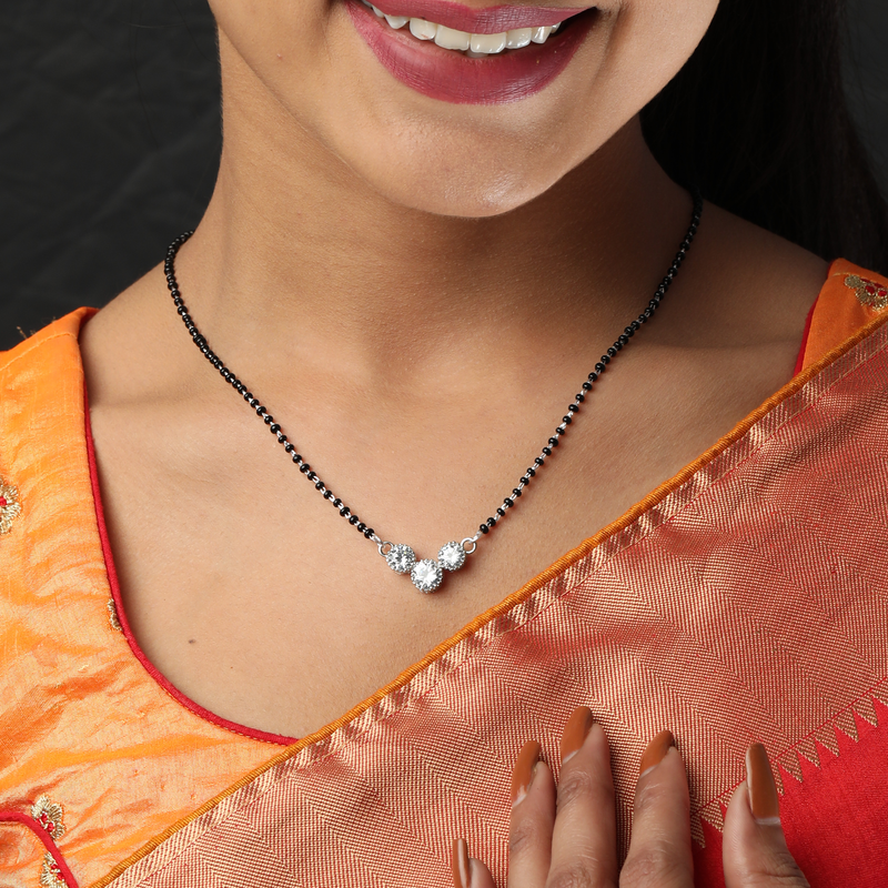 925 Silver Auspicious Alliance Mangalsutra