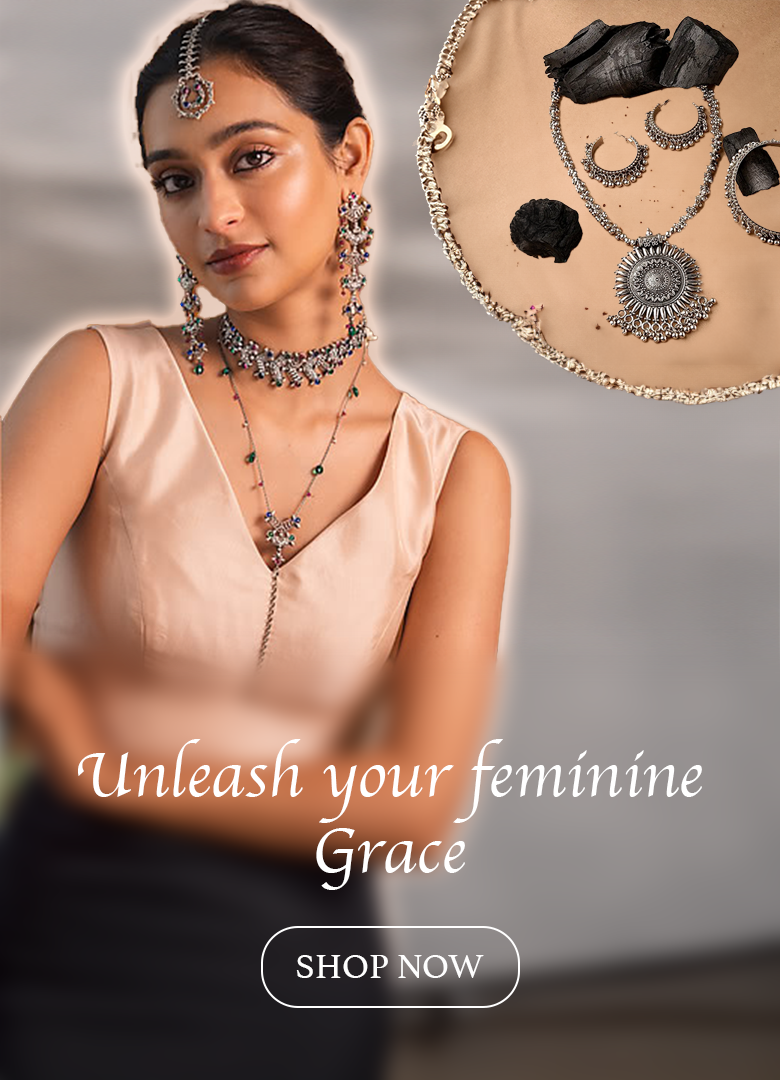Feminine Grace Silver Jewellery