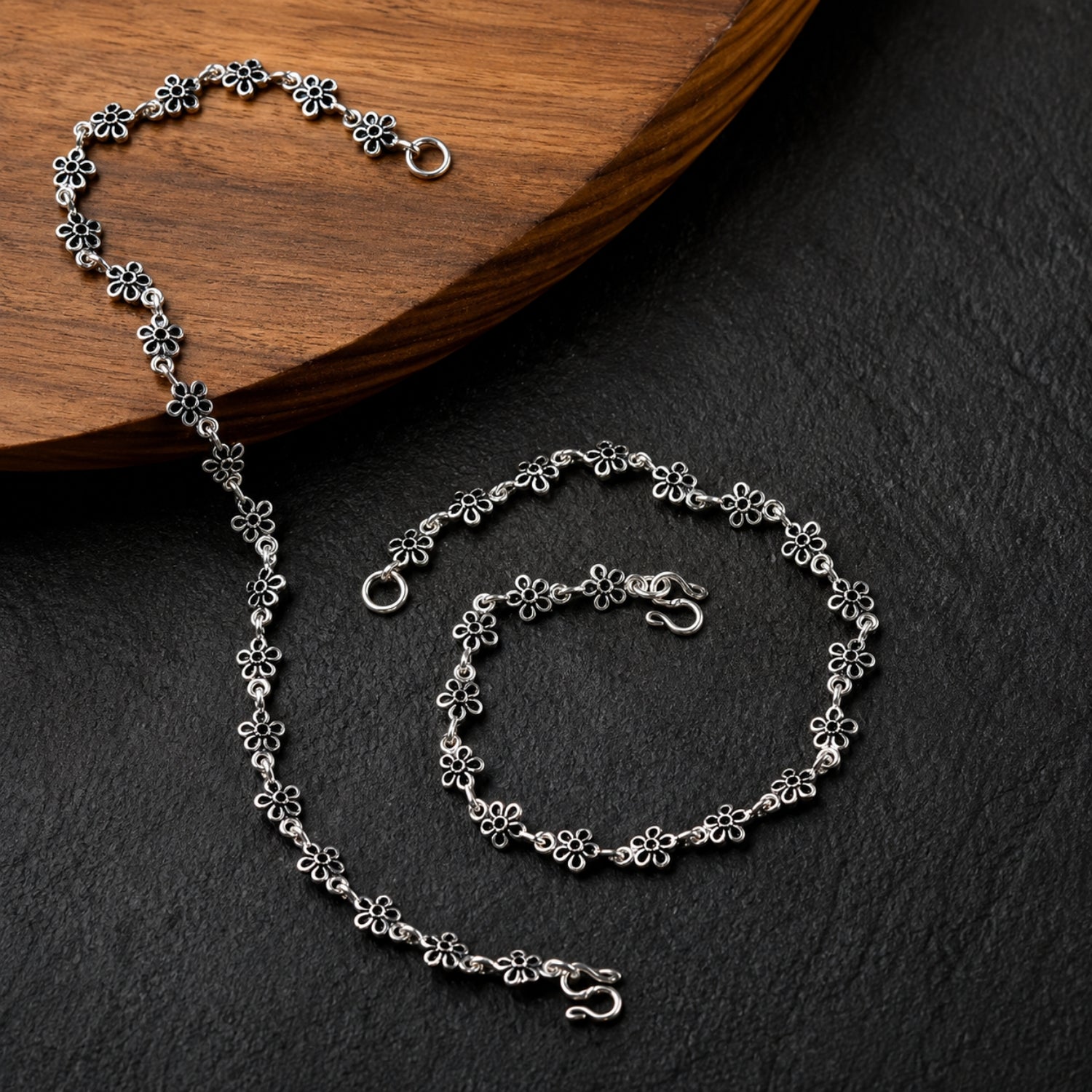 925 silver anklets 